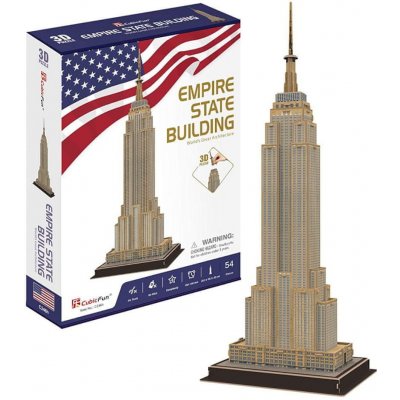 CubicFun 3D puzzle Empire State Building 54 ks – Hledejceny.cz