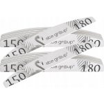 Aba Group pilník na nehty Plameňák Půlměsíc 150/180 Standard 50 ks – Zboží Dáma