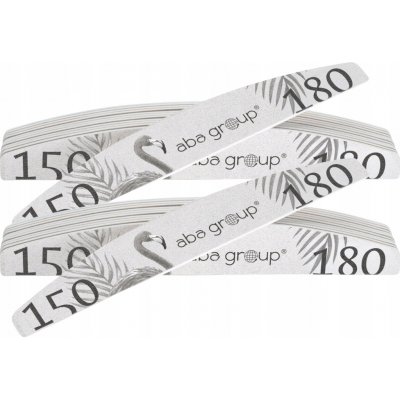 Aba Group pilník na nehty Plameňák Půlměsíc 150/180 Standard 50 ks – Zboží Dáma