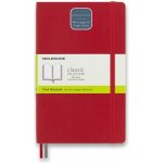 Moleskine Zápisník XL měkké desky červený čistý B5 96 listů – Zboží Mobilmania