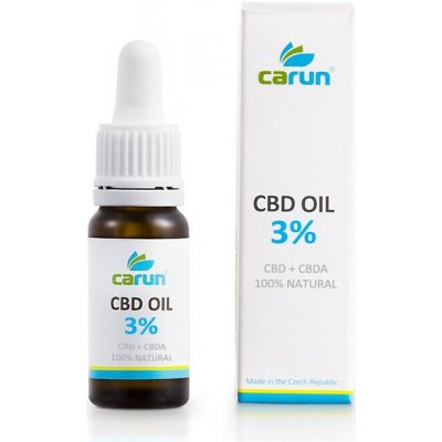 Konopný olej 3% CBD + CBDA 10 ml – Hledejceny.cz