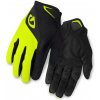 Rukavice na kolo Giro Bravo LF yellow-highlight/black