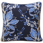 Avax polštář BLUE 1 modré květy na tmavě modré 45x45 – Hledejceny.cz