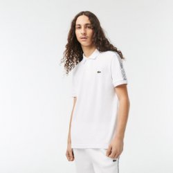 Lacoste polo tričko branded bílá