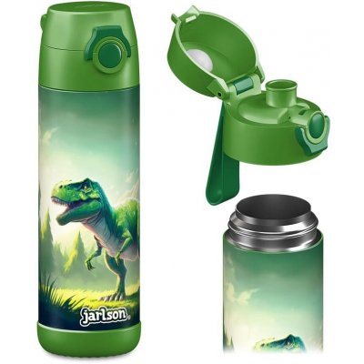 Jarlson Mali Dětská nerezová termoláhev na pití Dinosaurus 500 ml – Hledejceny.cz
