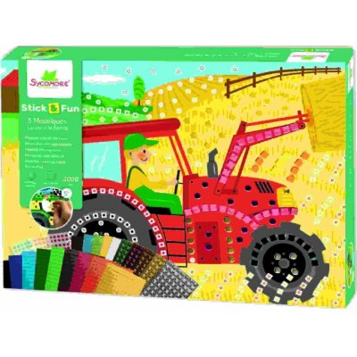 Sycomore Stick & Fun XL mozaika život na farmě – Hledejceny.cz