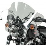 Batwing plexi universal čiré na chopper – Sleviste.cz