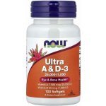 Now Vitamin A D 10 000 400 IU 100 softgel kapslí – Hledejceny.cz