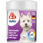 8in1 Vitality Multivitamin Small Breeds 70 tablet – Hledejceny.cz