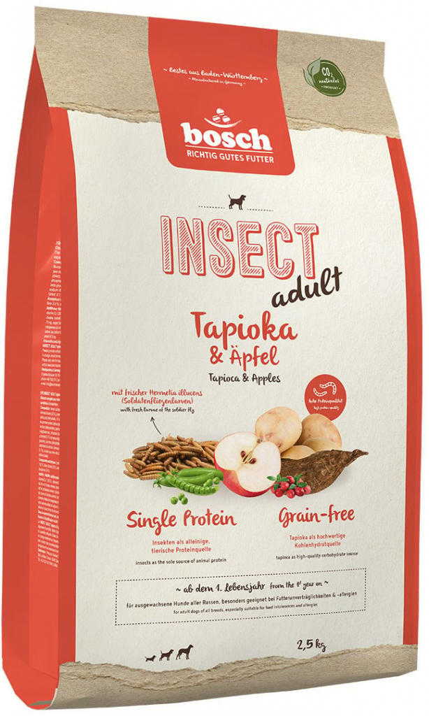 Bosch HPC Insect Adult tapioka a jablko 2,5 kg