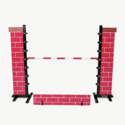 Překážková tyč zeď By Astrup Hobby Horse Brickwall Jumping Fence – Zboží Dáma