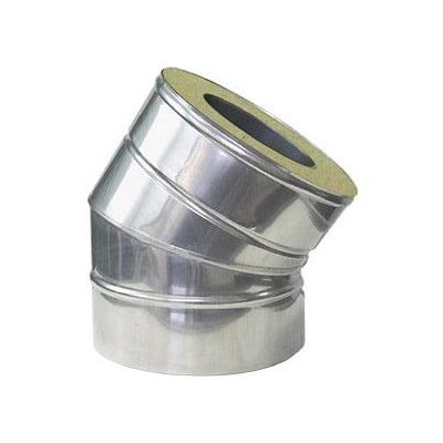 Bokra Komínové koleno 30° 180mm IZOL 50 – Hledejceny.cz