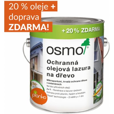 Osmo 702 Ochranná olejová lazura 3L modřín – Zbozi.Blesk.cz