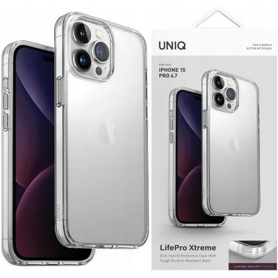 UNIQ LifePro Xtreme ochranné iPhone 15 Pro Max Crystal čiré – Zbozi.Blesk.cz