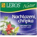 Čaj Leros Natur Nachlazení chřipka 20 x 1,5 g