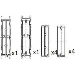 Hlavní ložiska klikového hřídele FAI BM1033-025 – Zboží Mobilmania