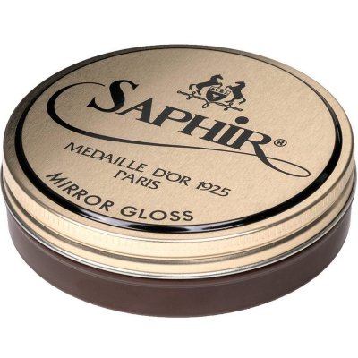 Saphir vosk pro zrcadlový lesk Medaille d'Or Mirror Gloss 75 ml Medium Brown