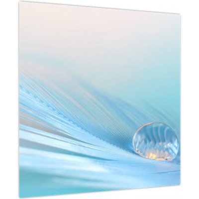 Obraz - Modrá kapka, jednodílný 50x50 cm – Hledejceny.cz