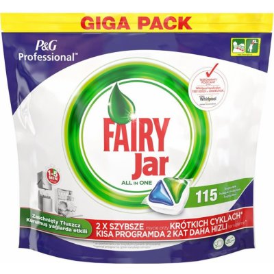 Fairy Jar Tablety do myčky Platinum All in 115 ks – Zbozi.Blesk.cz