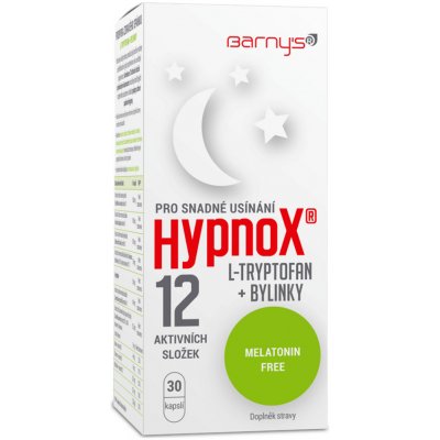 Barny´s HypnoX l-tryptofan bylinky 30 kapslí – Hledejceny.cz