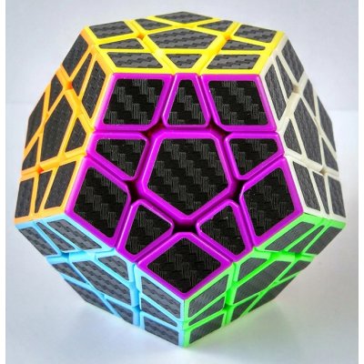 Rubikova kostka Megaminx Magic Cube Carbon