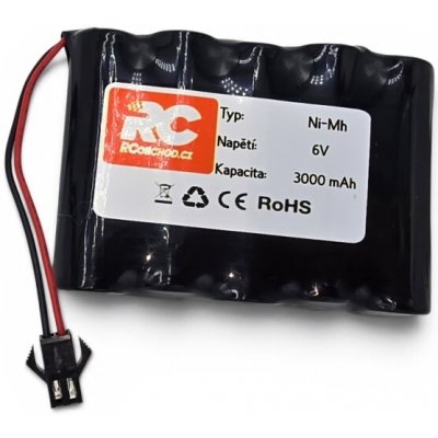 IQ models RC_327084 Akumulátor Ni-Mh 6V 3000 mAh konektor 2SM – Zboží Mobilmania