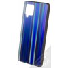 Pouzdro a kryt na mobilní telefon Samsung 1Mcz Aurora Glass Cover ochranné Samsung Galaxy A42 5G měnivě světle (iridescent light bl modré