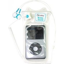 Pouzdro a kryt na mobilní telefon Pouzdro DiCAPac podvodní WP-MS20 White Apple iPod Nano