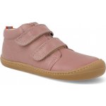 Koel4kids barefoot kožené celoroční boty Bob nappa old pink – Zboží Dáma