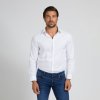 Pánská Košile Guess pánská košile bílá barva, slim, s klasickým límcem