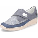 Rieker polobotky 537C0-15 modré – Hledejceny.cz