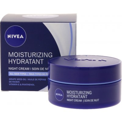 Nivea Moisturizing Night Cream noční hydratační krém 50 ml