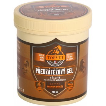 TOPVET Předzátěžový gel - hřejivý 500ml