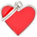 My Family Známka Reflective srdce malá – Zboží Dáma