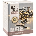 M.A.T. osvětlení vánoční 2m 24LED teplá bilý 8 funkcí zelený IP44 – Hledejceny.cz