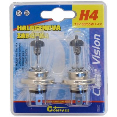 Compass H4 P43t-38 12V 60/55W 2ks – Zbozi.Blesk.cz