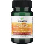 Swanson Kyselina Listová 5-MTHF Quatrefolic 800 mcg 30 kapslí – Hledejceny.cz
