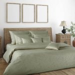 Veba Povlečení OREGON Herbal olivová 140x200 70x90 – Hledejceny.cz