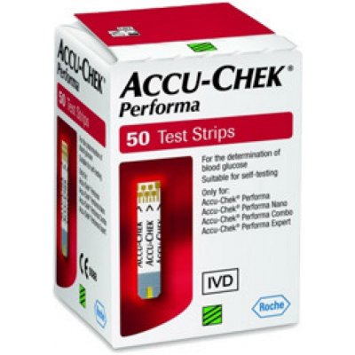 Accu-Chek Active testovací proužky 50 ks – Zboží Dáma