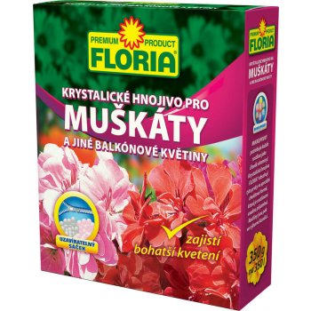 Agro Floria krystalické hnojivo pro muškáty 0,35 kg