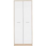 BRW Nepo Plus SZF2D Bílá + dub sonoma – Zboží Dáma