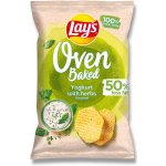Lay´s Oven Baked bramborové lupínky pečené v troubě jogurt a bylinky 110 g – Hledejceny.cz