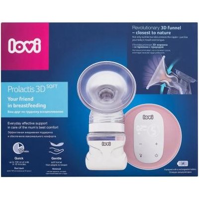 LOVI Prolactis 3D Soft Two phase Electric Breast Pump elektrická – Zboží Mobilmania