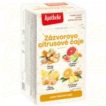 Apotheke Zázvorovo citrusové čaje 4v1 20 x 2 g – Sleviste.cz