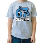 Fajntričko Kids tričko Six Seven 67 Italský Brainrot – Zbozi.Blesk.cz
