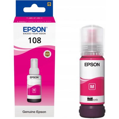 Inkoust Epson 108 Magenta - originální – Zboží Mobilmania