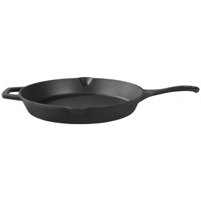 GRILLMEISTER Litinová grilovací pánev, Ø 28 cm (hladký tvar) – Zboží Mobilmania
