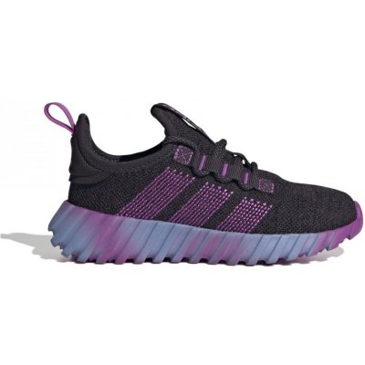 adidas Kaptir Flow K Trainers Black/Purple – Zboží Dáma