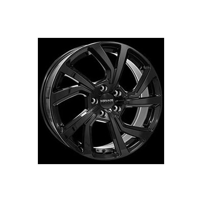 MONACO WHEELS PACE 7,5x18 5x100 ET37 gloss black – Hledejceny.cz