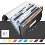 Leitz Wow PP A4 Aktovka na dokumenty 6 částí černá – Sleviste.cz